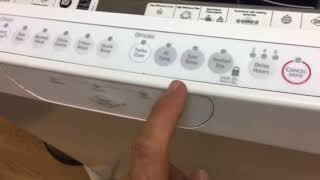 Kenmore elite dishwasher diagnosis [upl. by Dafodil]