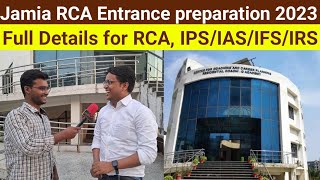 How to prepareampCrack Jamia RCA Entrance Exam 202324  Full information about JMI RCA Exam [upl. by Kehsihba]