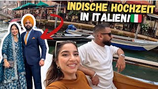 INDISCHE HOCHZEIT 🇮🇹🍕 1 MAL VENEDIG MILAN amp PARMA⎜MeetTheDhillons [upl. by Llewsor]