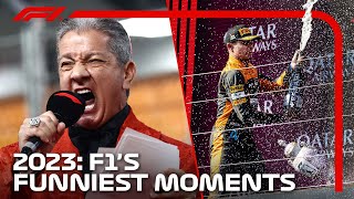 The Funniest Moments Of The 2023 F1 Season [upl. by Aivital]