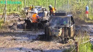 4x4 OffRoad vehicles mud race  Rugaji 2016 [upl. by Henebry]