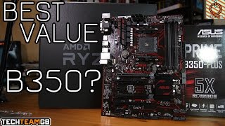 Asus Prime B350 Plus Review  Best value B350 motherboard [upl. by Ahiel]