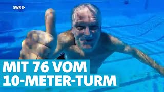 Mit 76 Jahren ein Köpper vom 10MeterBrett [upl. by Bond10]