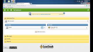 ScoutBook Account Setup [upl. by Song]