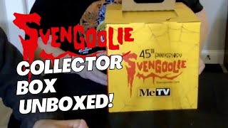 Svengoolie 45th Anniversary Collector Box Unboxing [upl. by Larianna974]