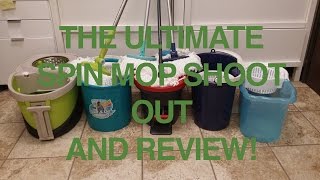 Spin Mop Review and Spin Mop Comparison  Watch This Before You Buy [upl. by Refanej]