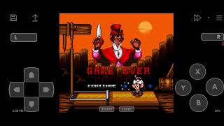 Game Over An American Tail Fievel Goes West SNES [upl. by Rudman]