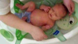 William 1st bath at home part 1 of 4 [upl. by Nader]