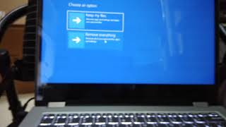 How to do Factory Reset Lenovo Yoga Laptop  Reinstalling Windows [upl. by Aiekam632]