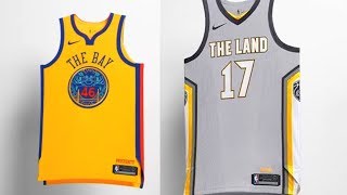 NBA New Jerseys quotThe City Edition Uniformsquot for 201718 NBA Season By Nike [upl. by Mcgannon]