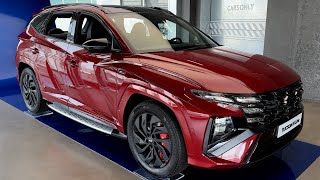 2025 Hyundai Tucson N Line Exterior and Interior Walkaround [upl. by Ecirehc909]