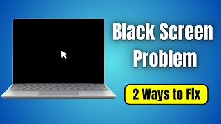 How To Fix Black Screen Problem on Windows 1011  2 Ways to Fix [upl. by Gilud911]