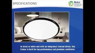 MaxLED LED Round Pendants  Product Video [upl. by Nilde777]