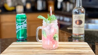 Easy Vodka Watermelon Mojito with Sprite [upl. by Anoyk904]