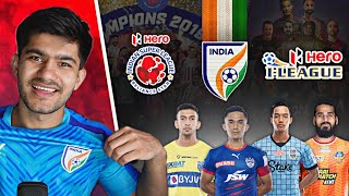 How Club Football works in INDIA  ISL amp I league EXPLAINED [upl. by Quintina649]