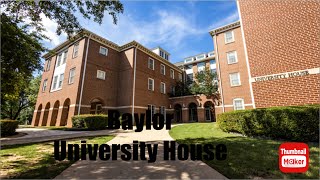 Baylor University Dorm tour University House [upl. by Aroel575]