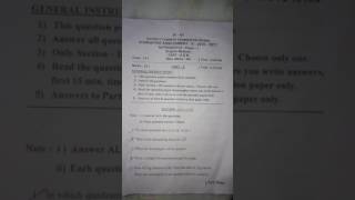 9th class sa2 maths paper1 2017 real [upl. by Madson]