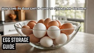 How Long Do Eggs Last A Guide to Storage and Freshness [upl. by Varden201]