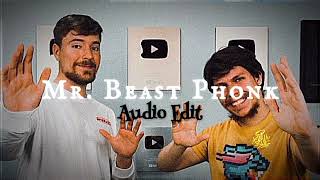 Sxcredmane  Mr Beast Phonk Audio Edit [upl. by Milinda688]