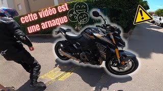 ANDRÉ NE VOUS PRÉSENTERA PAS LA NOUVELLE GSXS 1000  😅 4K [upl. by Alarice]