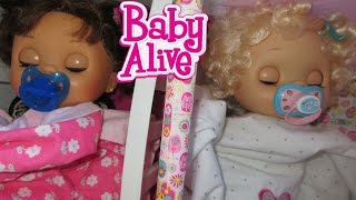 BABY ALIVE Nap Time Routine With Emily amp Pumpkin Baby Alive [upl. by Muller495]