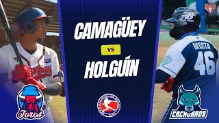 Camagüey vs Holguín 4to juego Serie Nacional 63 [upl. by Eleira]