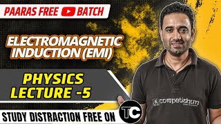 5 Examples of motional EMF  Circuit solution of induced EMF  Electromagnetic induction  EMI [upl. by Andy]