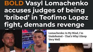 LOMACHENKO EXPOSES BOXING FANS WITH 3 LOSSES 20 FIGHTS IN 11 YEARS 1ST PPV AT AGE 34 1 P4P [upl. by Patience]