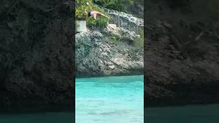 Jumping in Exuma Bahamas FamilyVacation Bahamas [upl. by Stralka]