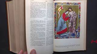 Catholic Bible 1950s Beautiful text and imagery [upl. by Dumanian]