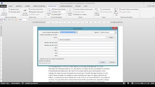 Tutorial Cómo crear referencias bibliográficas de forma sencilla y rápida en word [upl. by Gelasias823]