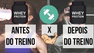 Qual é o melhor horário para tomar whey protein [upl. by Priscilla]