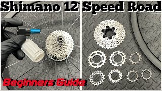 How To Remove And Install A Shimano 105 12 Speed Cassette [upl. by Yltnerb]