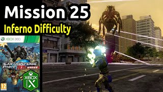 Earth Defense Force 2025  Mission 25  Inferno Difficulty  Solo Ranger  Xbox 360Xbox Series X [upl. by Sivad]