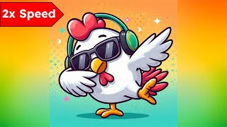 Chicken Wing It  Fortnite  Emote  2x speed [upl. by Lorianne]