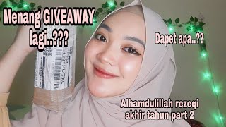 MENANG GIVEAWAY LAGII ALHAMDULILLAH PART 2 REZEQI AKHIR TAHUN  By Della Arika [upl. by Assenat]