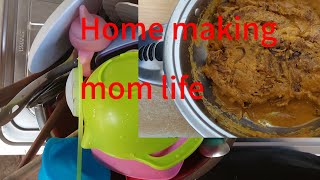 Home making mum life cooking ironing clothes foldingmakee at home [upl. by Baruch]