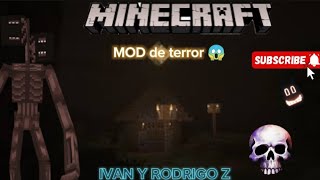 tres mods de terror para Minecraft bedrock [upl. by Ihab]