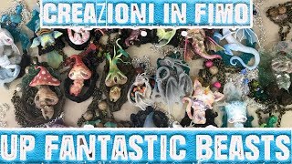 UP Fantastic Beasts From Teramisya  Creazioni in fimo disponibili il 21 Luglio 2017 [upl. by Ennoryt]