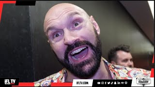 YOU GOT COCKY amp GOT KNOCKED OUT  TYSON FURY REACTS TO ANTHONY JOSHUA DESTROYING FRANCIS NGANNOU [upl. by Borrell489]