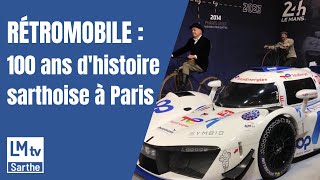 Rétromobile 2023  plus de 100 ans dhistoire sarthoise à Paris [upl. by Braun]