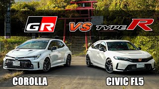 GR COROLLA VS CIVIC TYPE R  Review Ft ALBO Street Driver amp Pro Driver Review [upl. by Laina174]