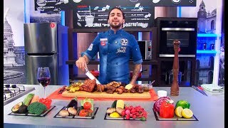 Cucinare TV  quotParrillada con papas aplastadasquot [upl. by Ybbor]