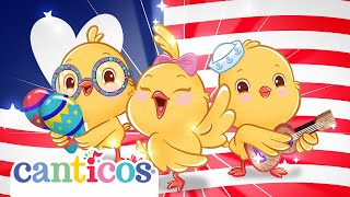 ❤️ Latinos in the USA 🇺🇸  canticosworld  Música para niños latin latino [upl. by Keelia448]