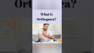 what is orthopnea hospital medicalcollegestudents [upl. by Lemieux]