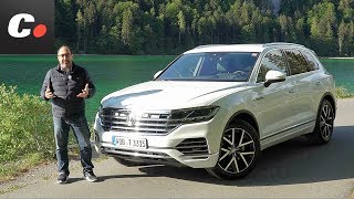 Volkswagen Touareg SUV  Primera Prueba  Test  Review en español  cochesnet [upl. by Kunz851]