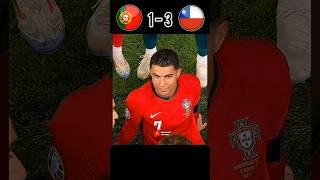 Portugal 🆚 Chile World cup final penalty shootout 2026 🔥youtube ronaldo football short [upl. by Nitas]