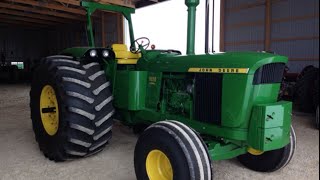 Restored 1972 John Deere 6030 Tractor Sold on Indiana Auction Today [upl. by Antsirhc791]