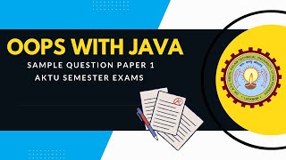 OOPS WITH JAVA SAMPLE QUESTION PAPER ANALYSIS 🥳💯🔥 [upl. by Merras]