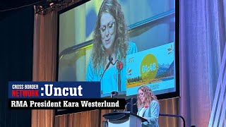 UNCUT RMA President Kara Westerlund Election Speech to Delegates [upl. by Eivad]